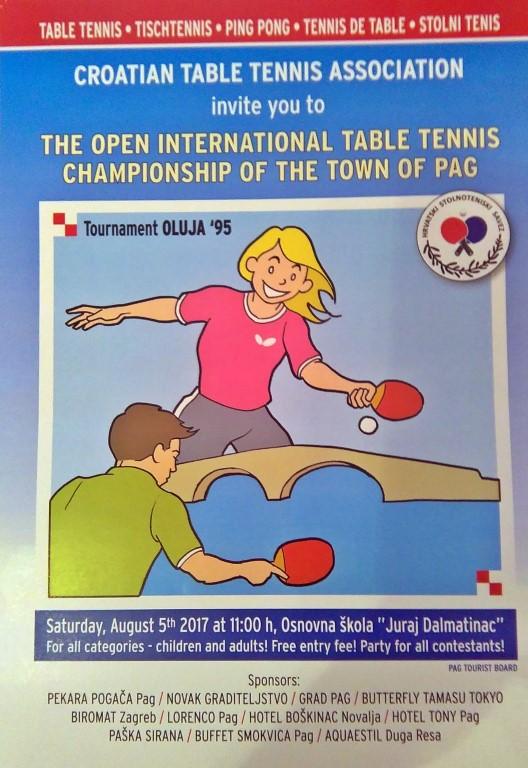  Međunarodni stolnoteniski turnir "Oluja '95"