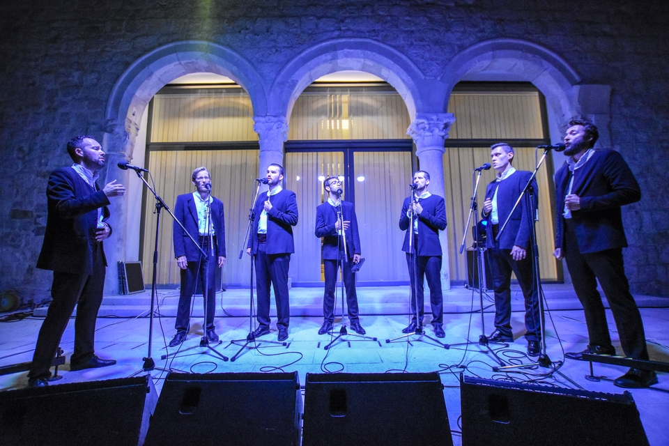  Koncert klape Bošket održan u atriju Kneževog dvora u Pagu