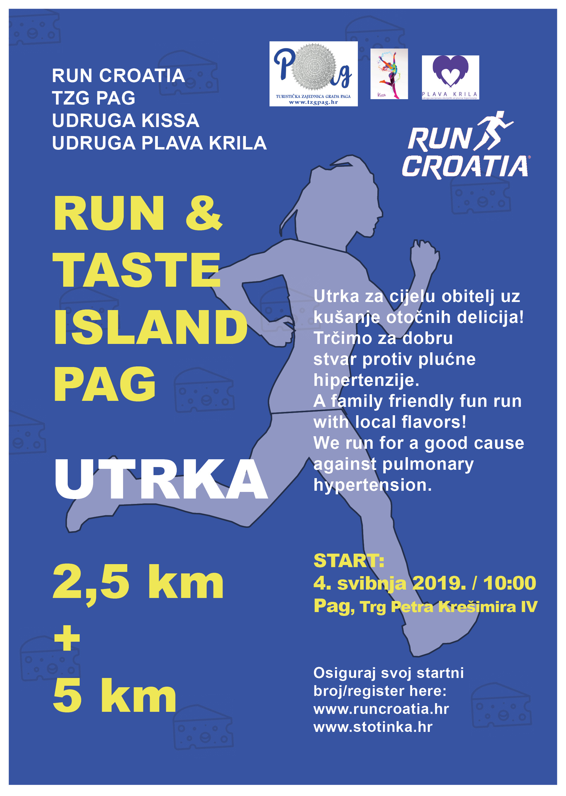 RUN & TASTE ISLAND PAG utrka - Pag, subota 04.05.2019.