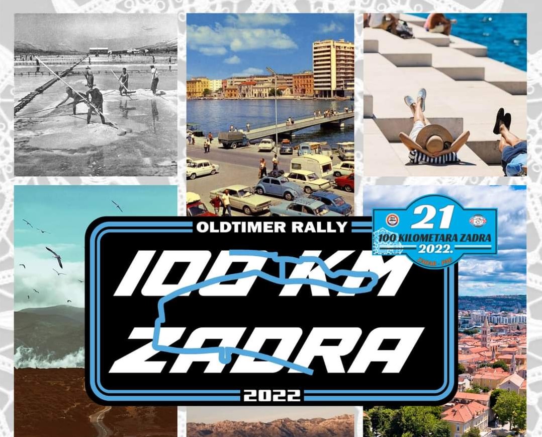 ODGAĐA se 21. oldtimer auto rally "100 kilometara Zadra"