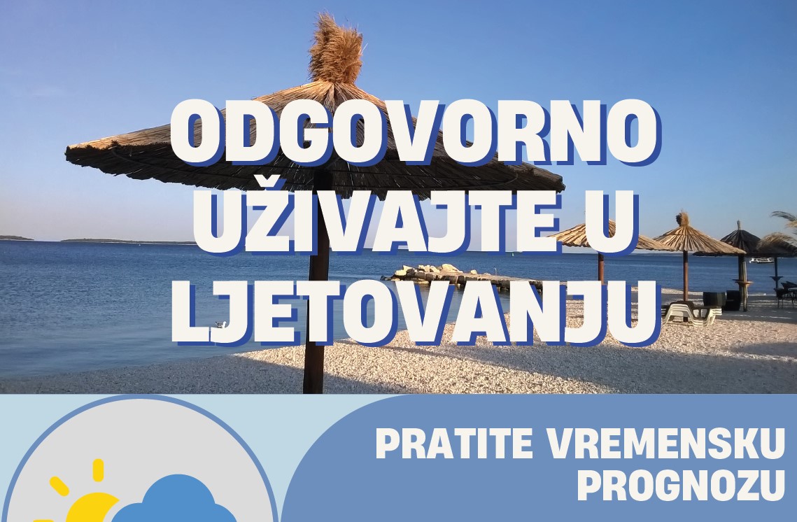 Odgovorno uživajte u ljetovanju