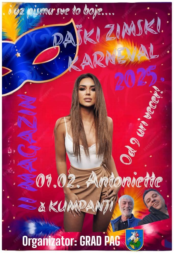 Koncert Antoniette i Dua Kumpanji, II Magazin soli, 1. veljače 2025.
