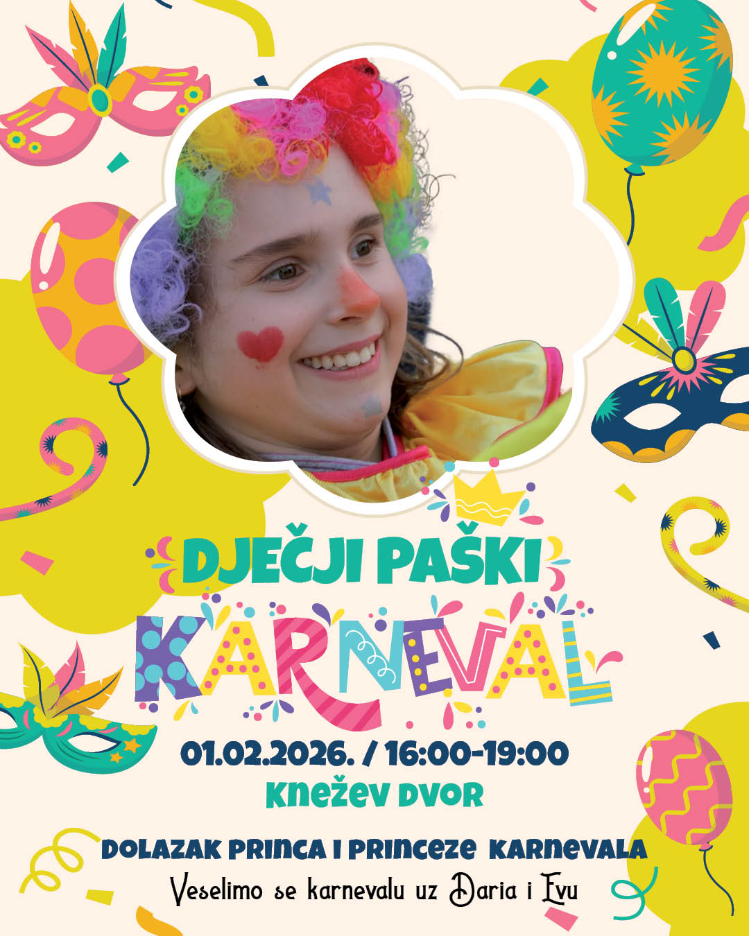 Djecji karneval 1080x1350 px IGFB