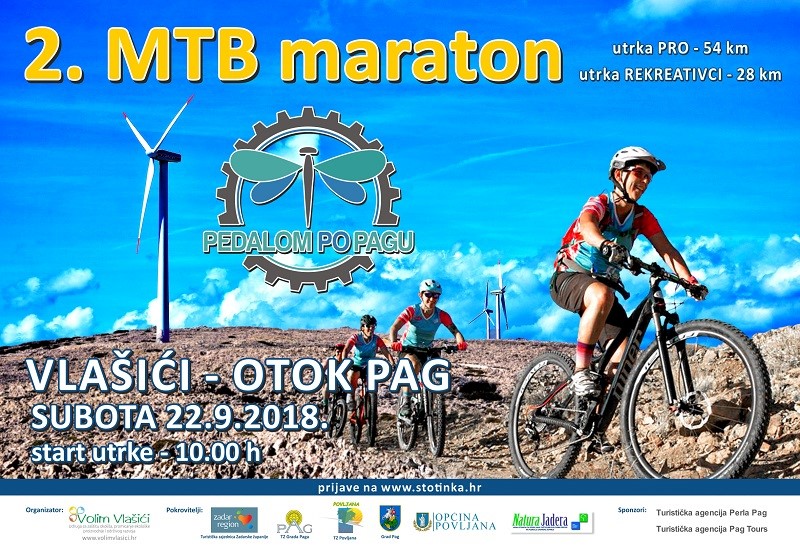 Uskoro nas očekuje 2. MTB Pedalom po Pagu