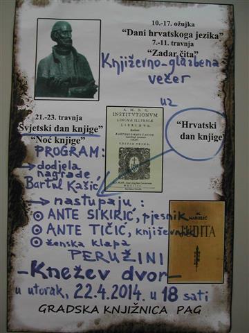 Dodjela nagrade "Bartul Kašić" za najbolji esej