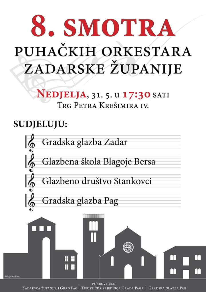 8.Smotra puhačkih orkestara Zadarske županije