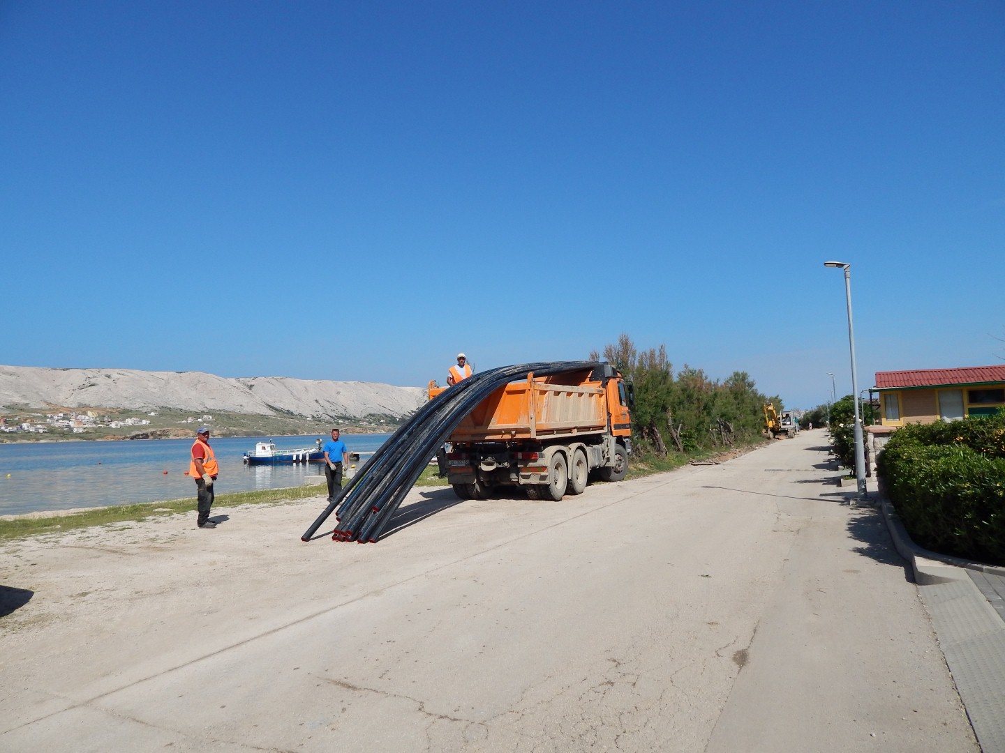 Radovi na kanalizaciji Bašaca i Vodice1