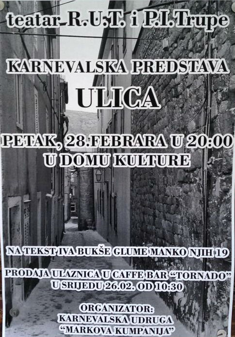 Karnevalska predstava "Ulica"